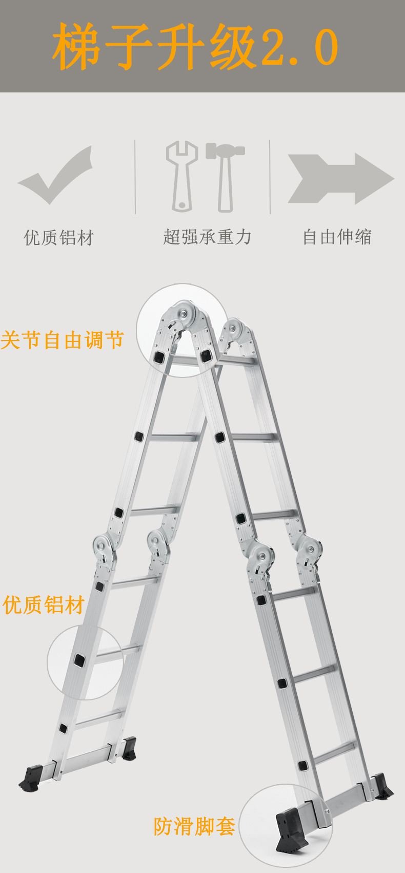 Multi-Position Ladder, Small Joint